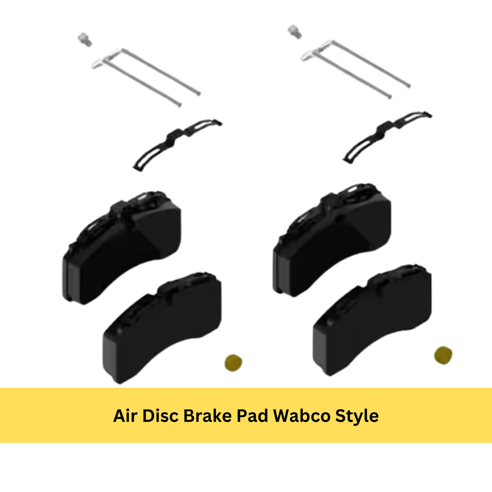 Air Disc Brake Pad Wabco Style