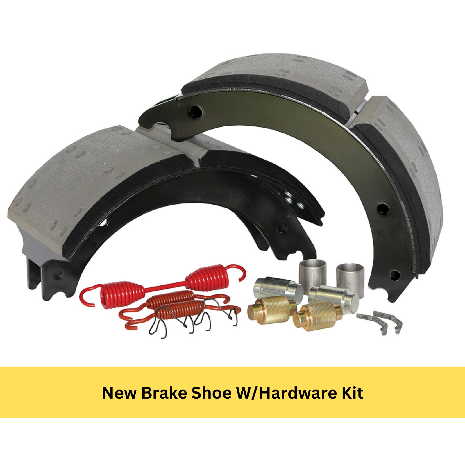 New Brake Shoe W/Hardware Kit