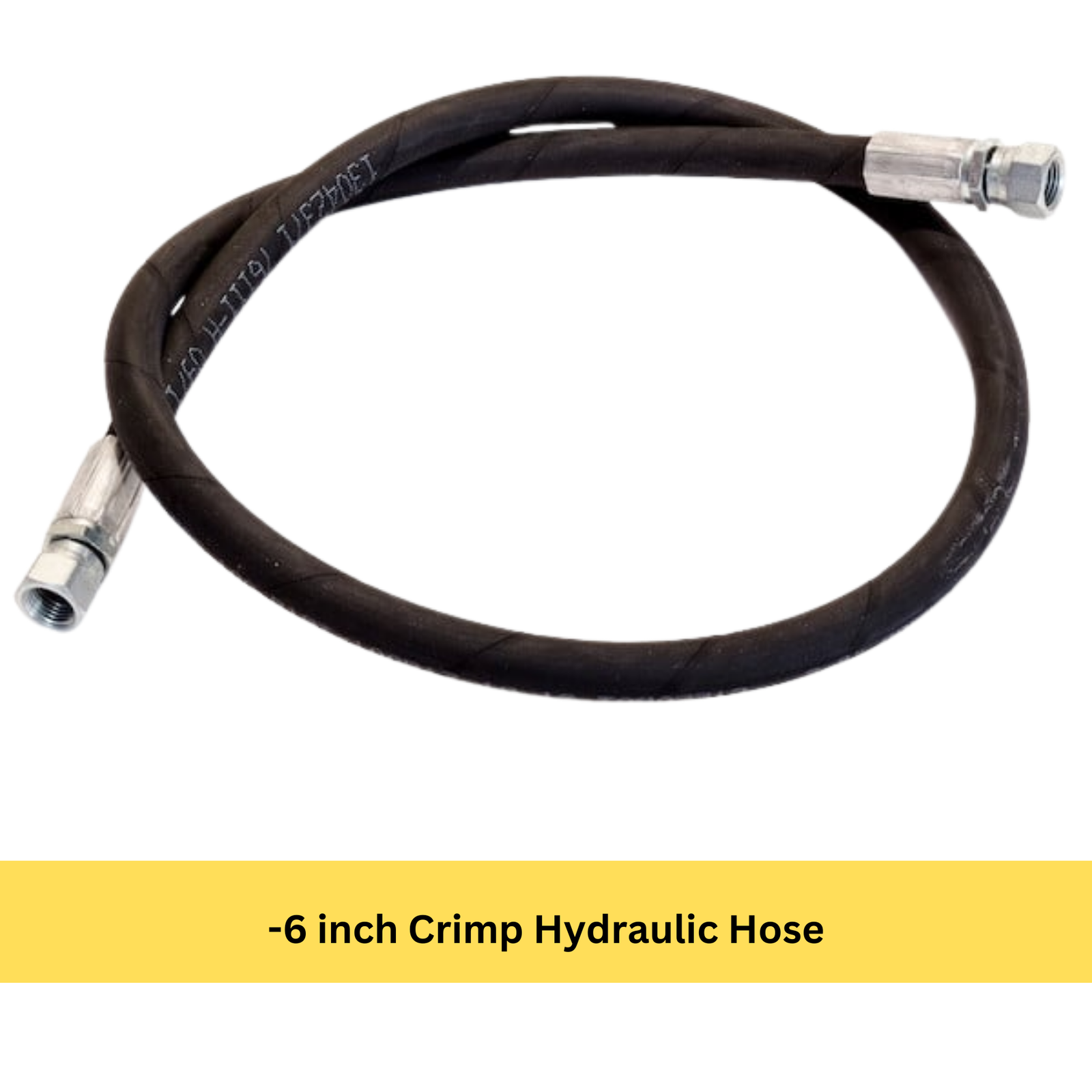 -6 inch Crimp Hydraulic Hose