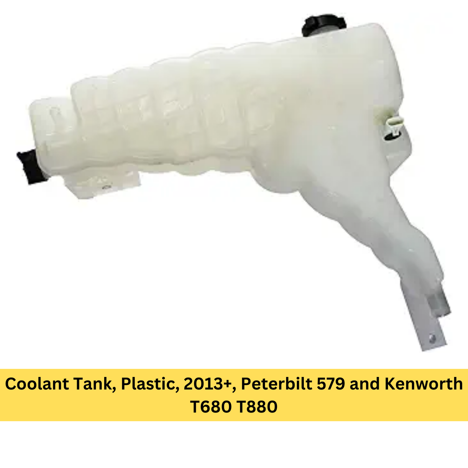 Coolant Tank, Plastic, 2013+, Peterbilt 579 and Kenworth T680 T880