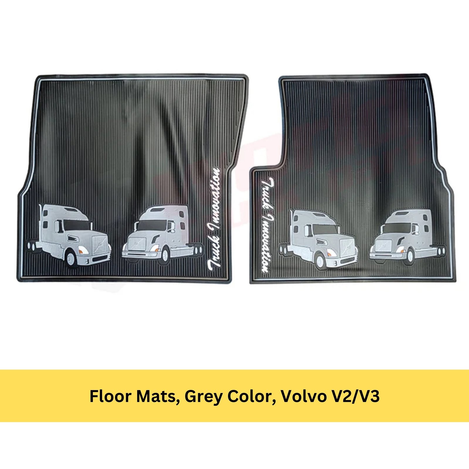 thumbnail image 2 of Genuine Lengenfelder Velour Floor Mats For Volvo 940 / 960 – Grey – New German Quality 2 of 5