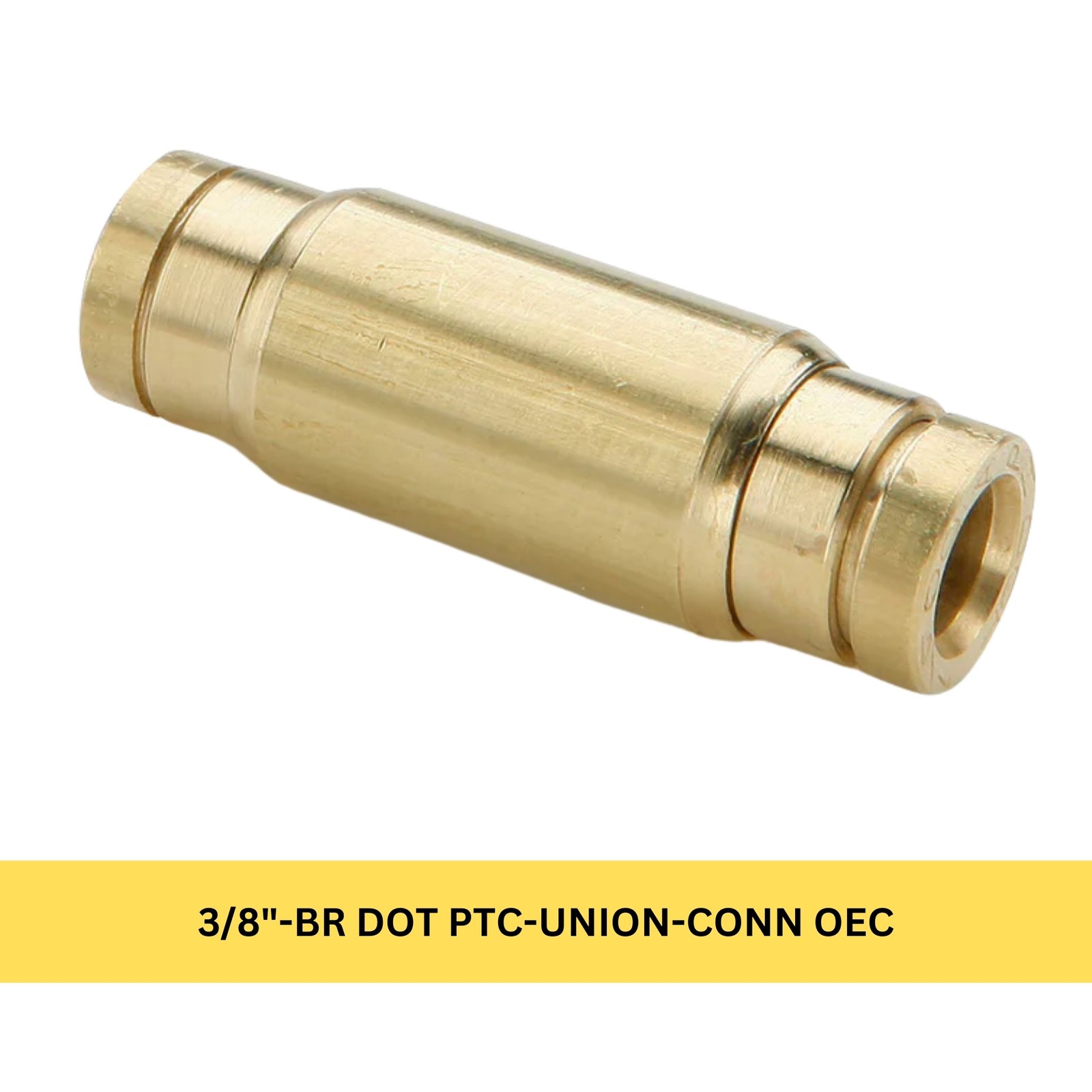 3/8"-BR DOT PTC-UNION-CONN OEC