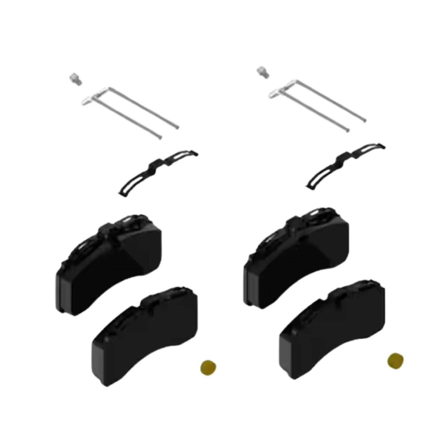 Air Disc Brake Pad Wabco Style