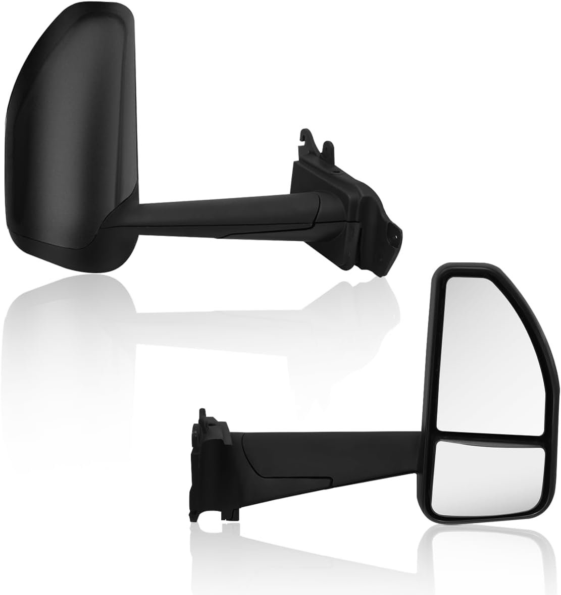 LH Hood Mirror Assembly Black Peterbilt 579 2023