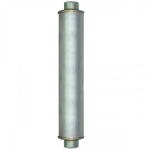 Exhaust aluminized silencer 5”x5”x10”x 51” (EEM1865).