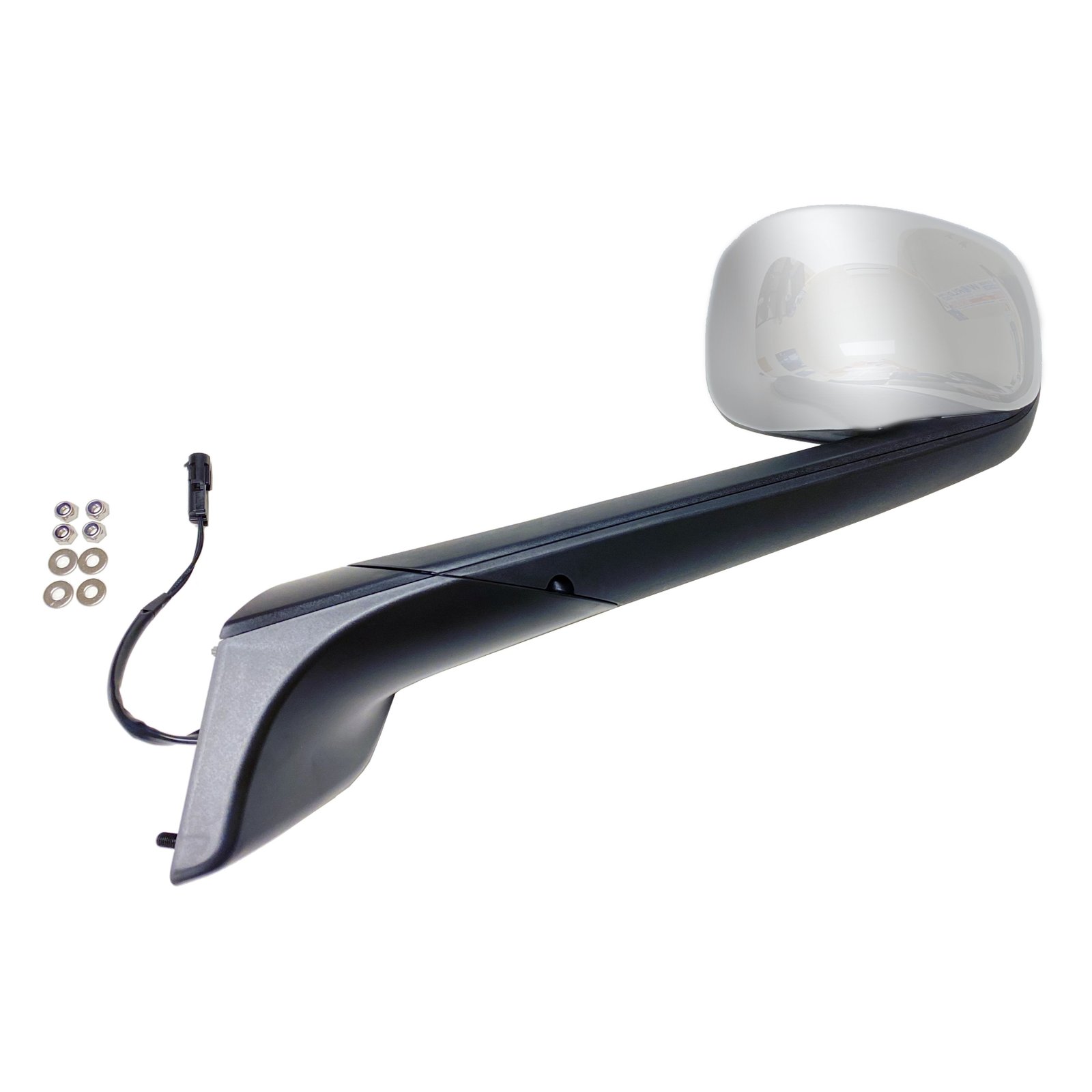 LH Hood Mirror Complete (Chrome) Freightliner Cascadia 2004-2016