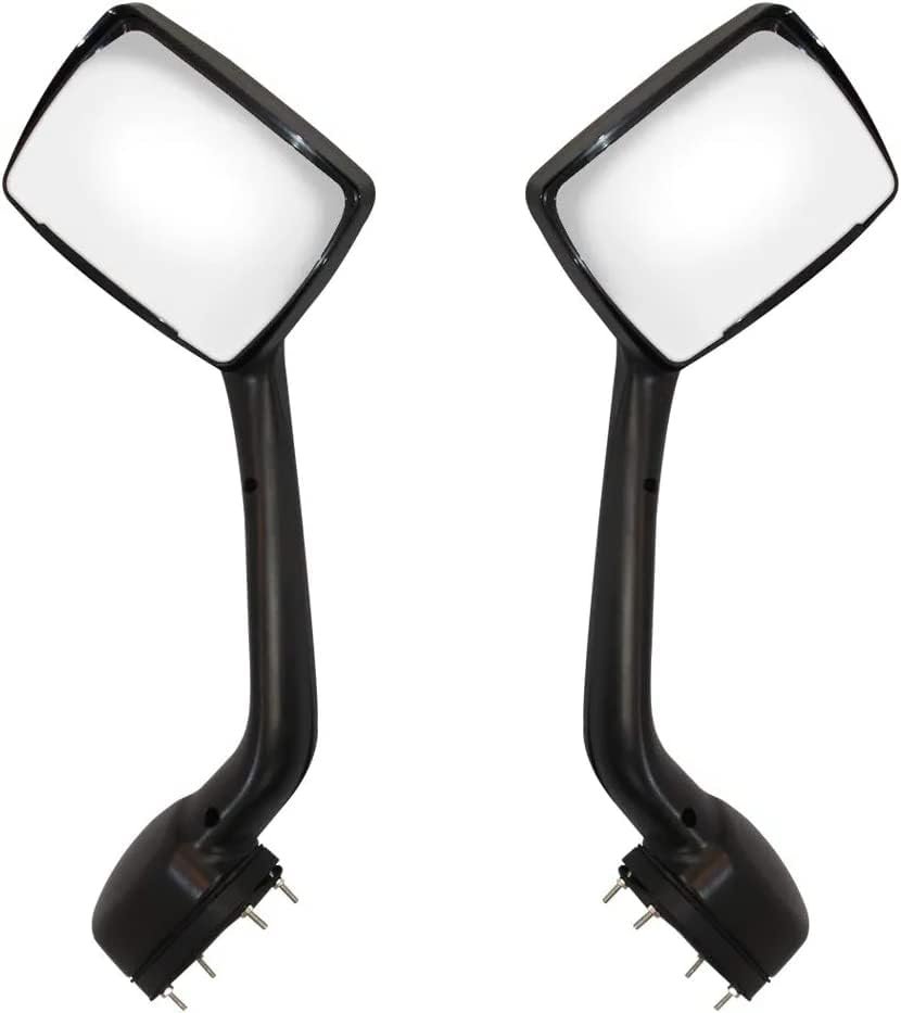 RH Hood Mirror Assembly Black Kenworth T680 2019+