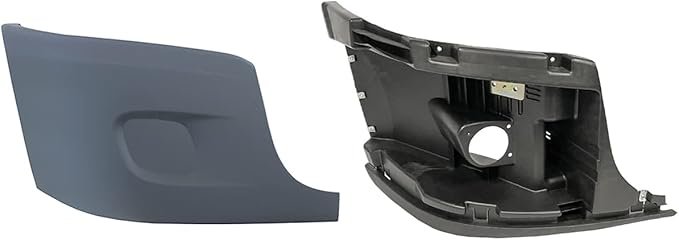 Bumper Chrome (Outer W/ Hole) Freightliner Cascadia 2004-2016 Right Side