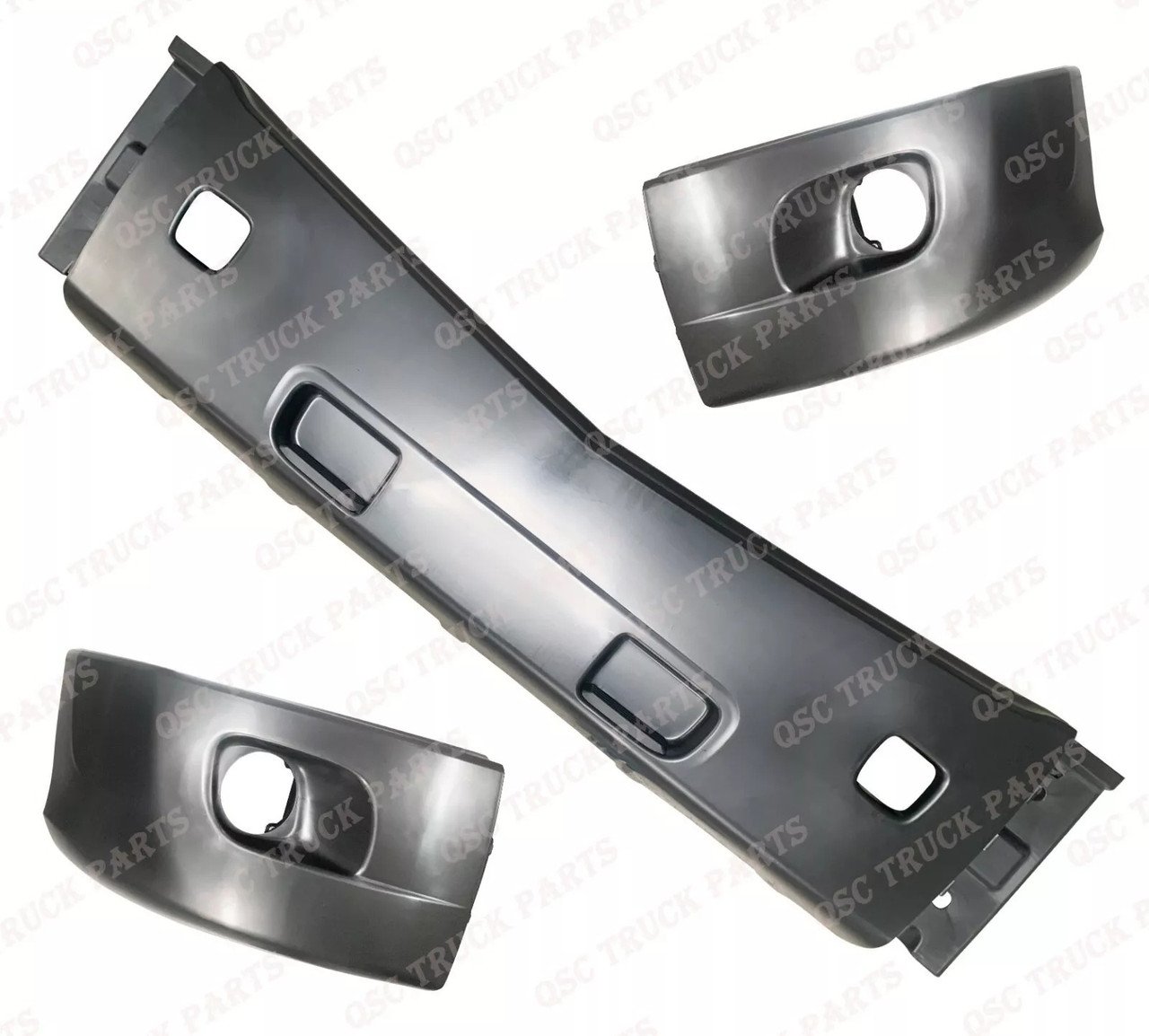 Bumper Assy Paint W/O Fog Lamp Hole Peterbilt 579 2013-2020 N71-6140-20000 N71-6128-20000