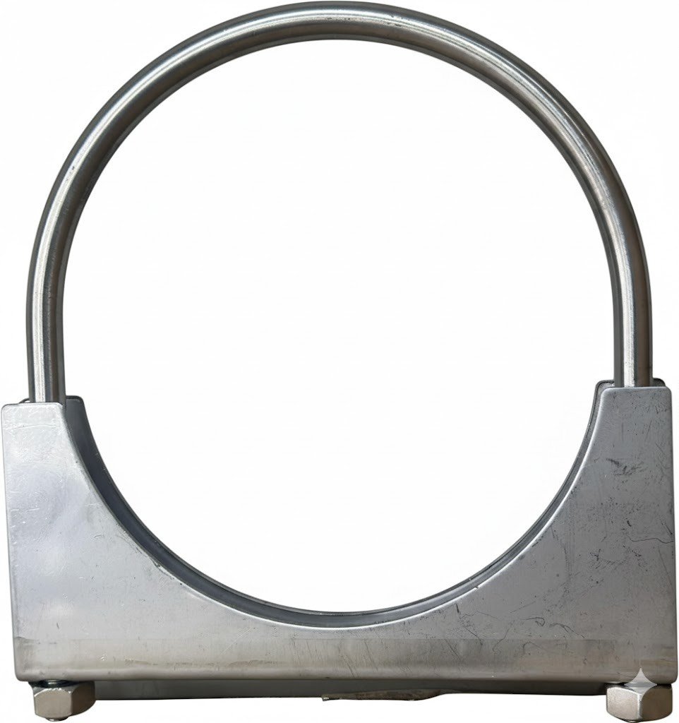 Standard U-Bolt Clamp Single, round band Inch :5''