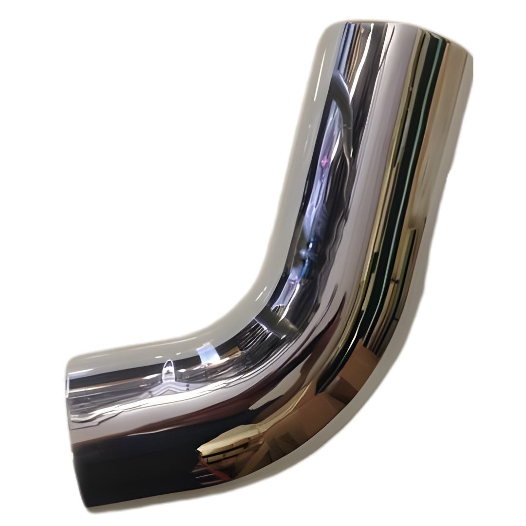 60° Exhaust Elbow Diameter:5'' Leg Length(A&B):8'' Leg Length(R):5''
