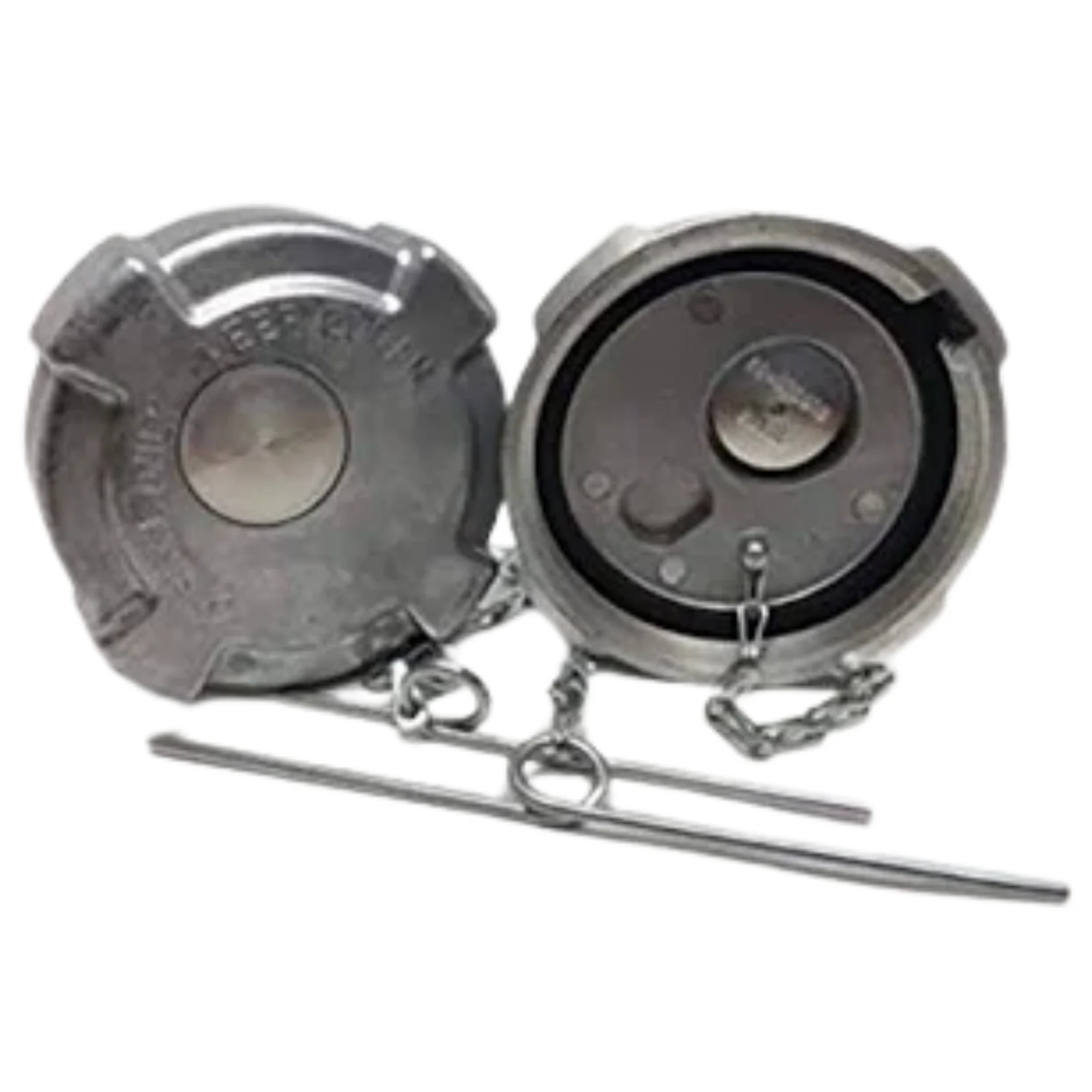 Aluminum Fuel cap 3" - 8 NPSL Non-vented Fits MACK GU/ CXU613/ CX612 VOLVO VLN 630/670